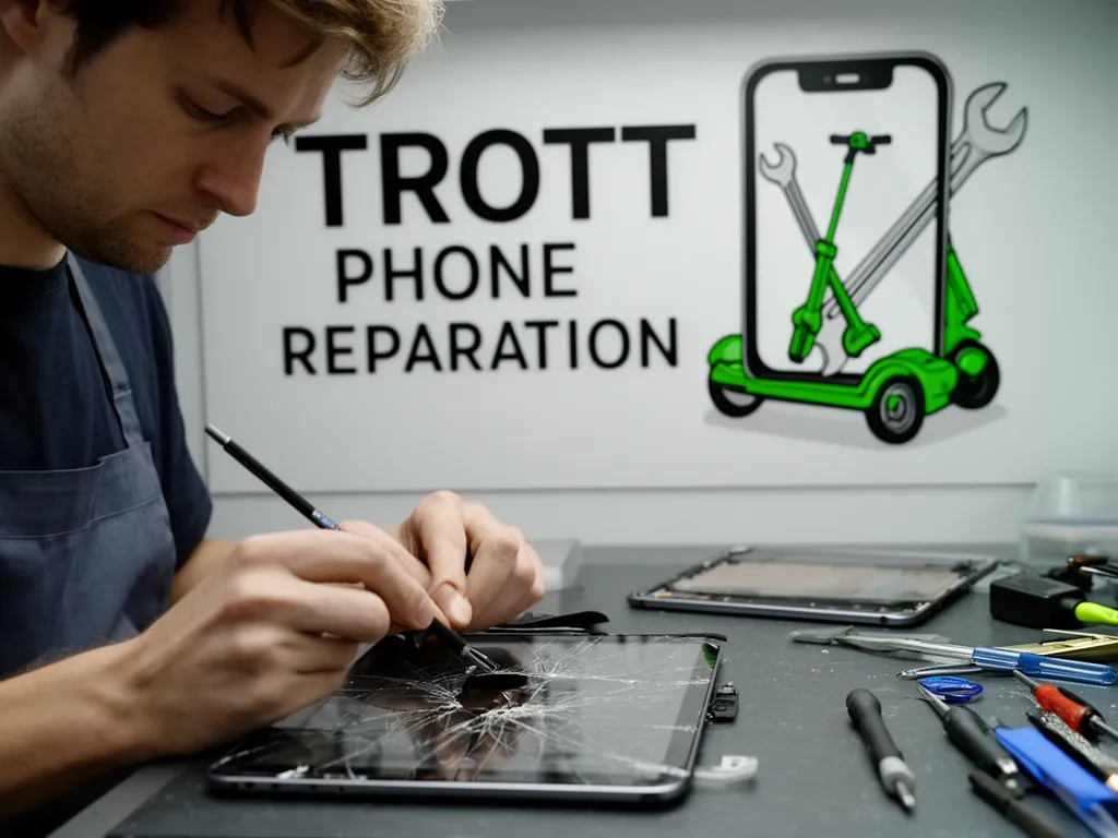 Réparation Écran / Vitre tactile à Piscop - TROTTIPHONE