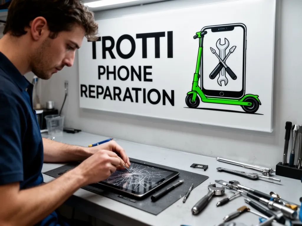 Réparation Écran / Vitre tactile à Presles - TROTTIPHONE