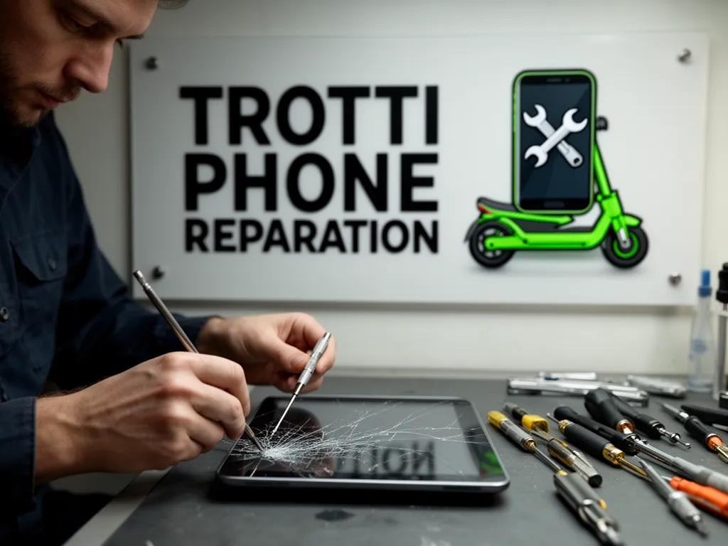 Réparation Écran / Vitre tactile à Sagy - TROTTIPHONE