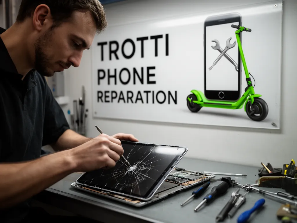 Réparation Écran / Vitre tactile à Saint-Cyr-en-Arthies - TROTTIPHONE