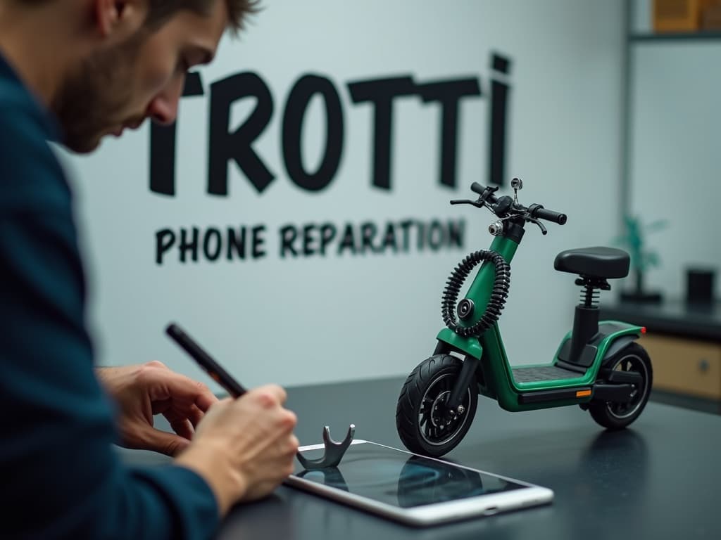 Réparation Écran / Vitre tactile à Sannois - TROTTIPHONE