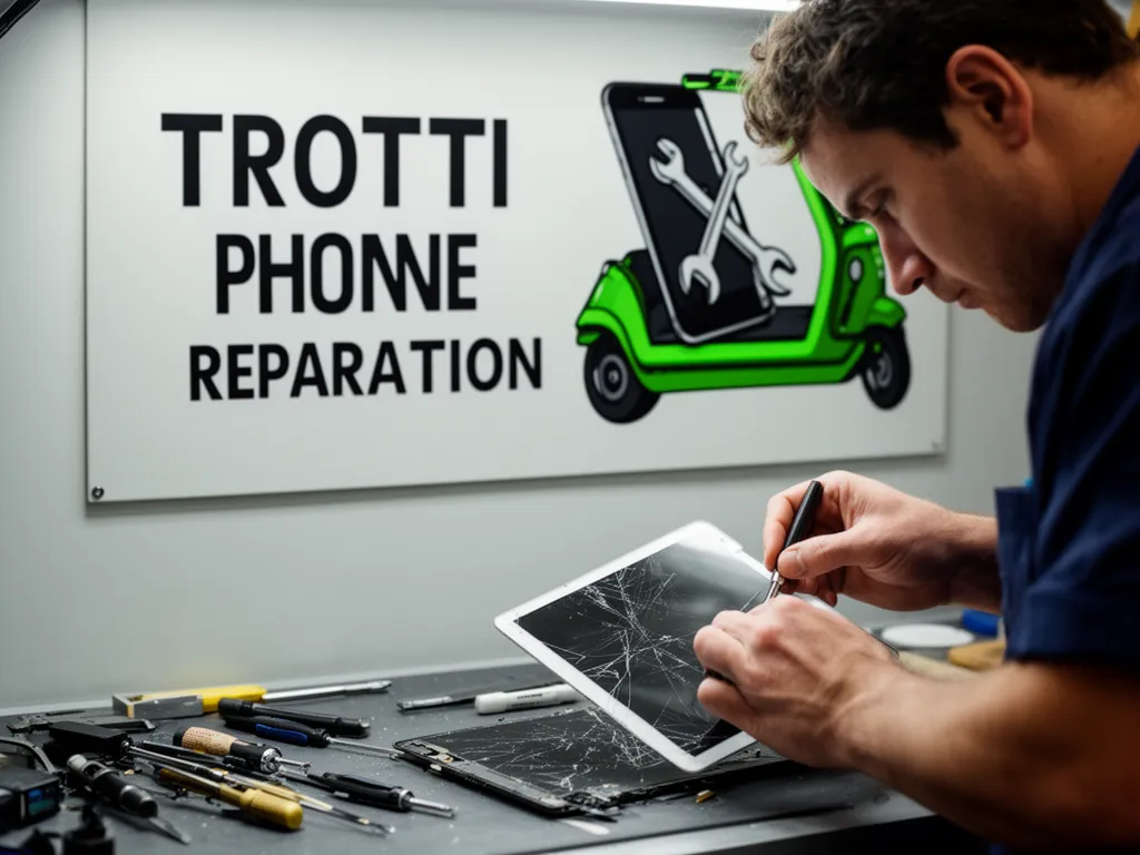 Réparation Écran / Vitre tactile à Santeuil - TROTTIPHONE