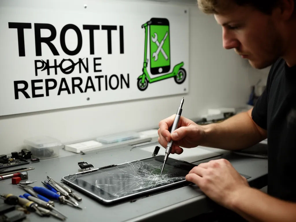 Réparation Écran / Vitre tactile à Seraincourt - TROTTIPHONE