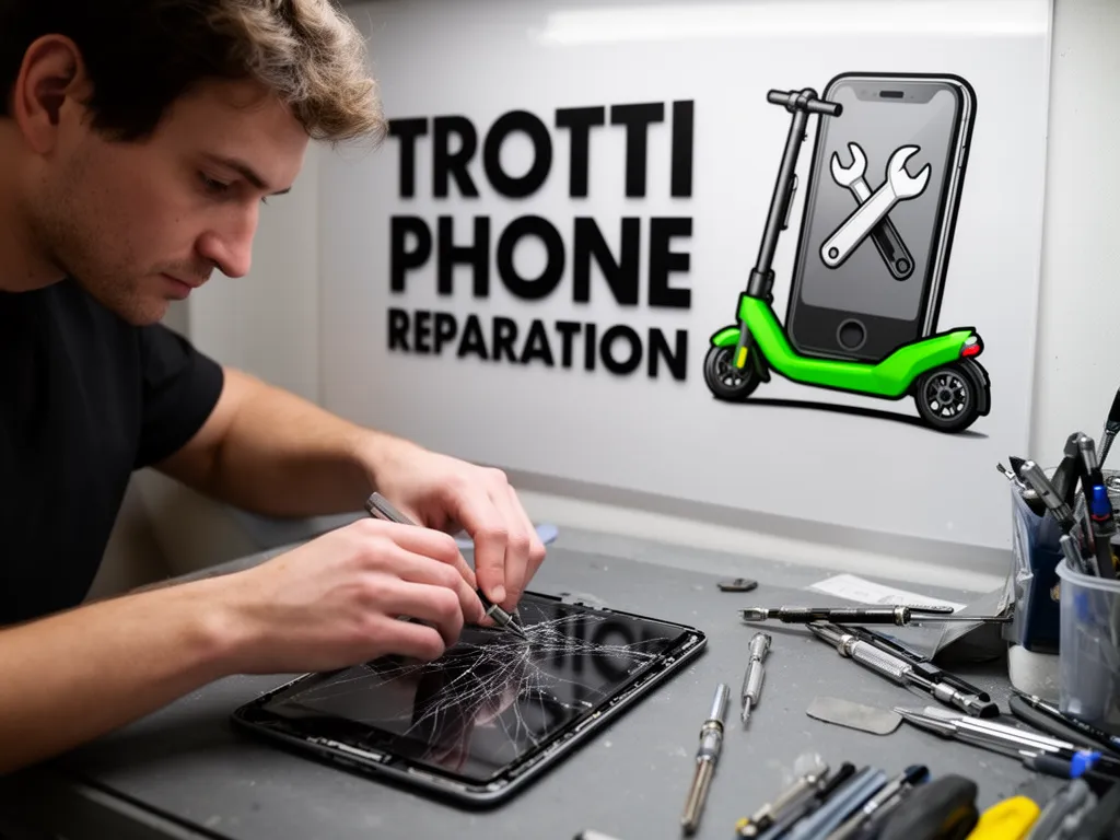 Réparation Écran / Vitre tactile à Viarmes - TROTTIPHONE