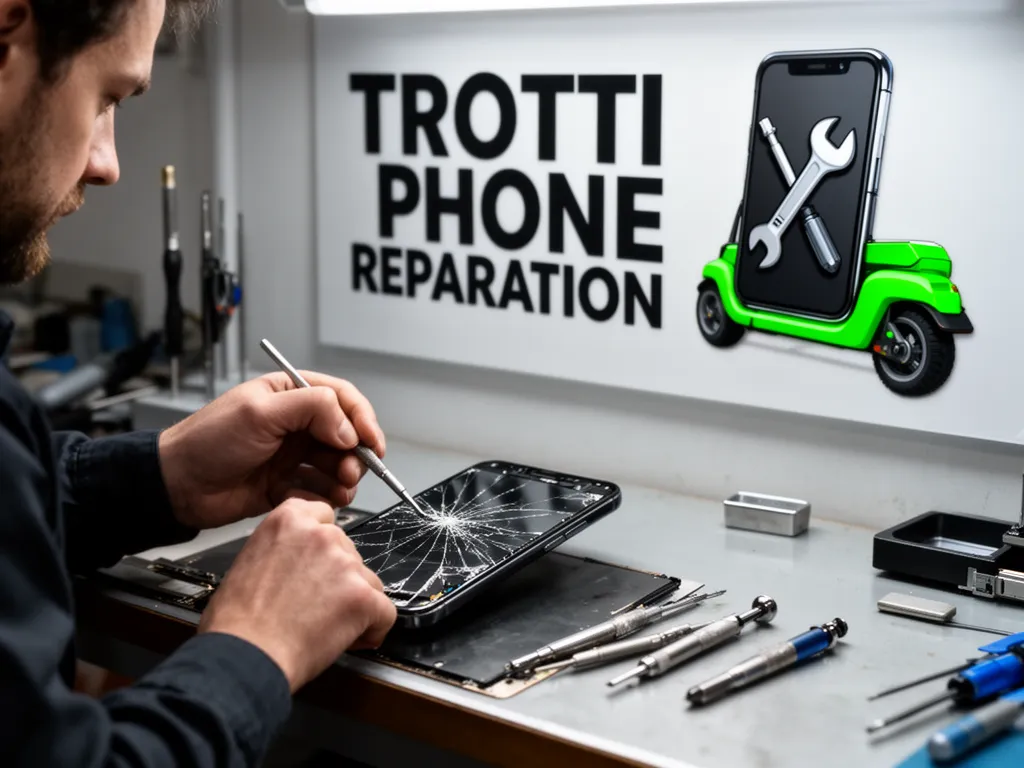 Réparation Écran / Vitre tactile à Vienne-en-Arthies - TROTTIPHONE