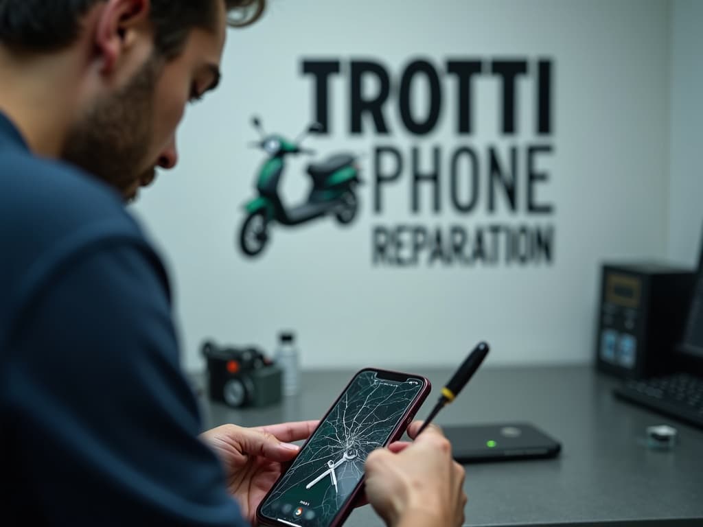 Réparation Écran / Vitre tactile à Villiers-le-Bel - TROTTIPHONE