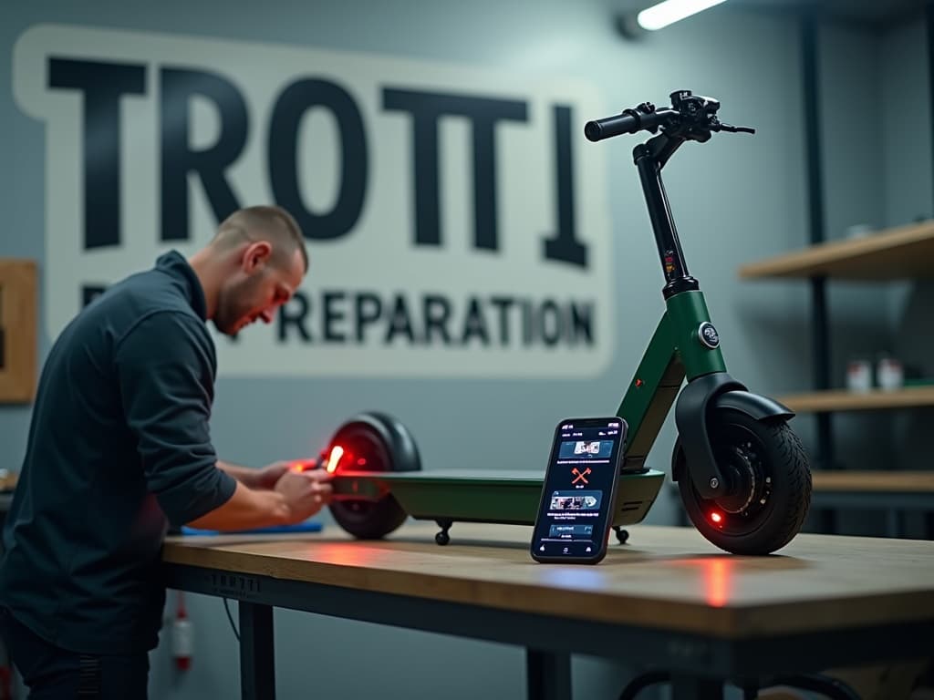 Réparation Feux avant/arrière à Andrésy - TROTTIPHONE