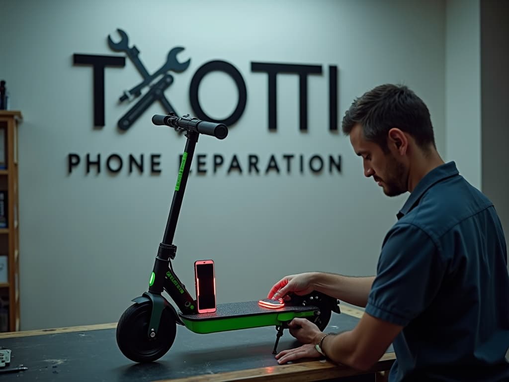 Réparation Feux avant/arrière à Domont - TROTTIPHONE