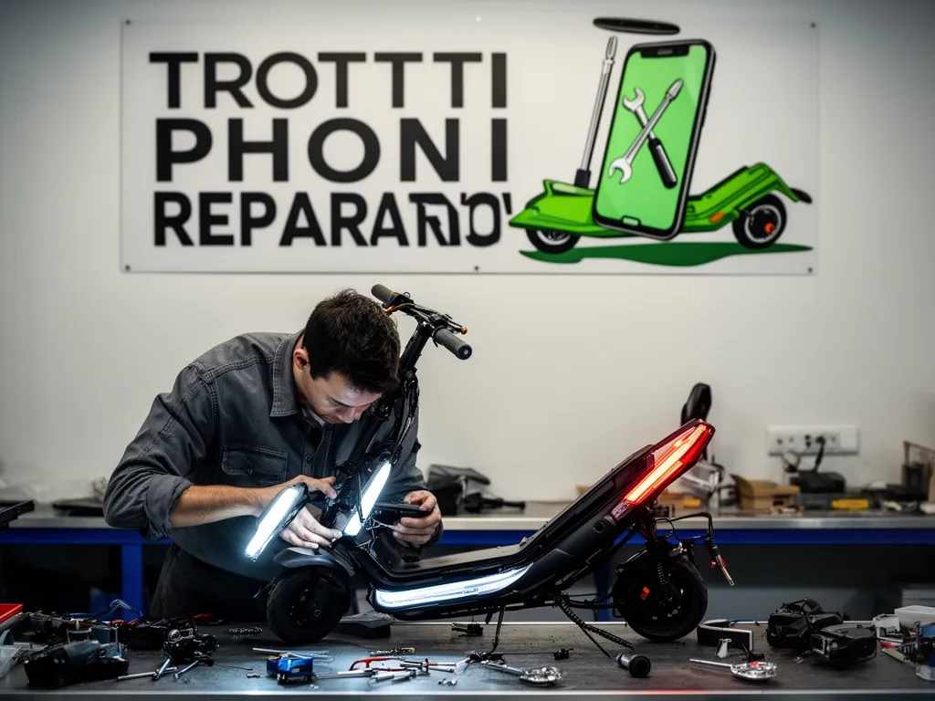 Réparation Feux avant/arrière à Lassy - TROTTIPHONE