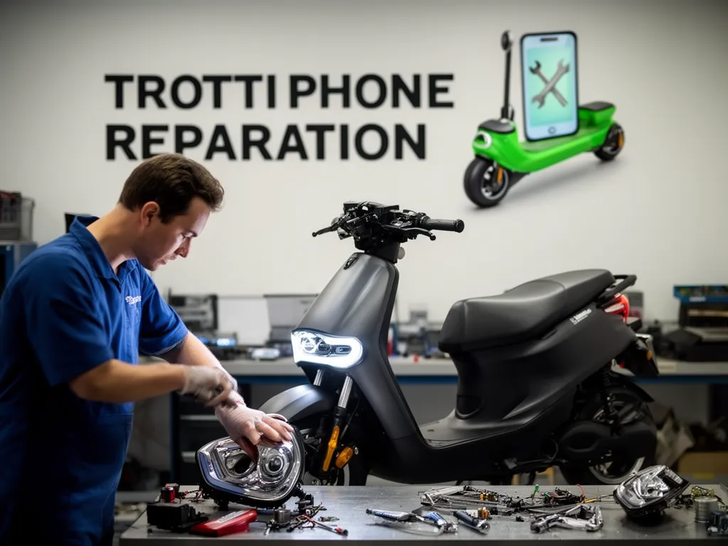 Réparation Feux avant/arrière à Le Heaulme - TROTTIPHONE