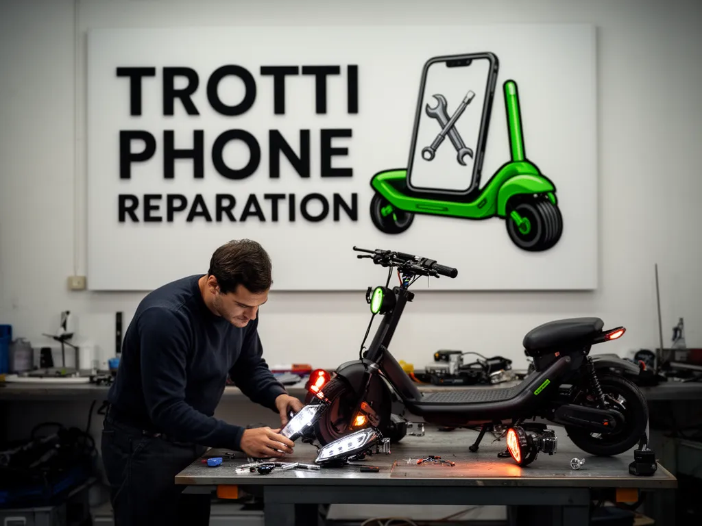 Réparation Feux avant/arrière à Le Thillay - TROTTIPHONE