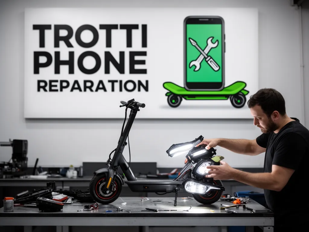 Réparation Feux avant/arrière à Longuesse - TROTTIPHONE