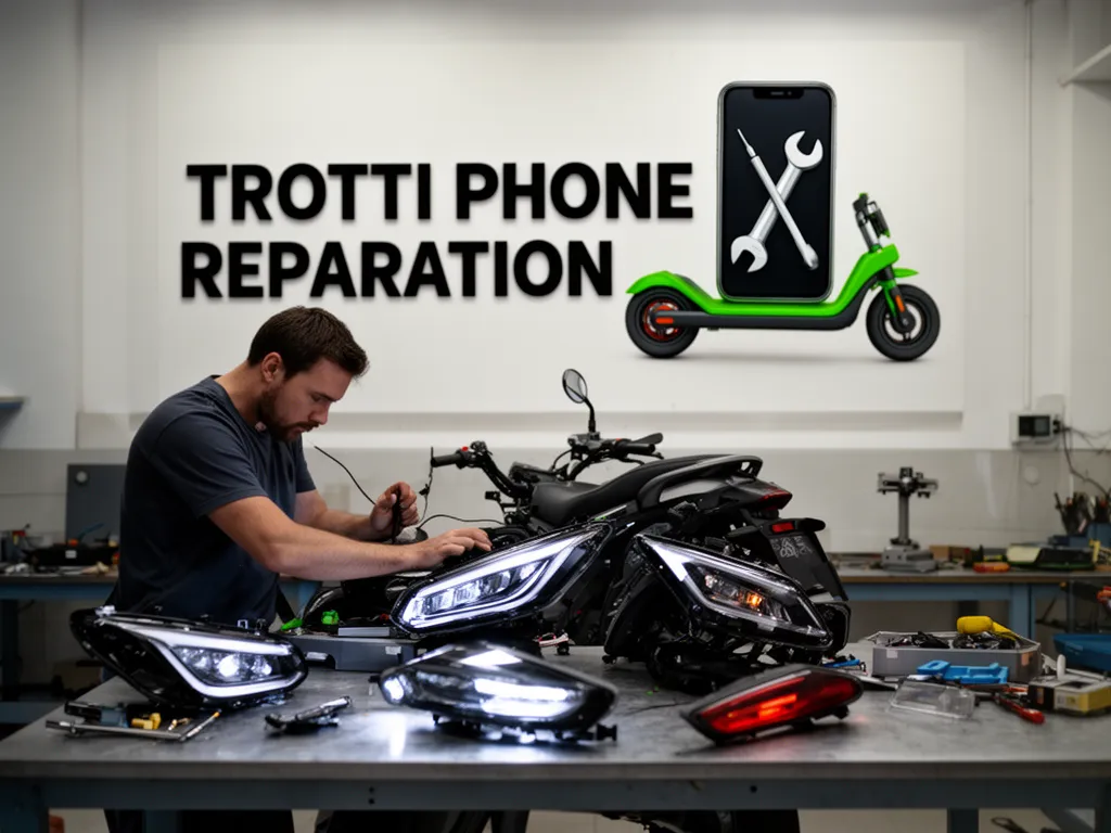 Réparation Feux avant/arrière à Maffliers - TROTTIPHONE