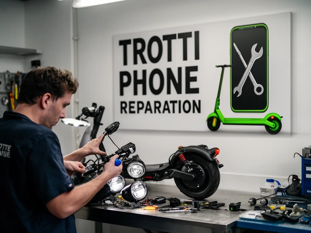 Réparation Feux avant/arrière à Magny-en-Vexin - TROTTIPHONE