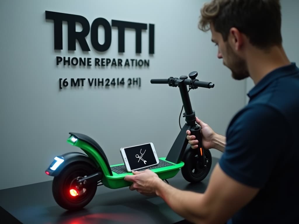 Réparation Feux avant/arrière à Margency - TROTTIPHONE