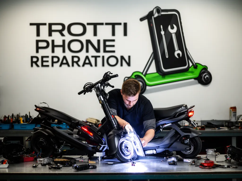 Réparation Feux avant/arrière à Menucourt - TROTTIPHONE