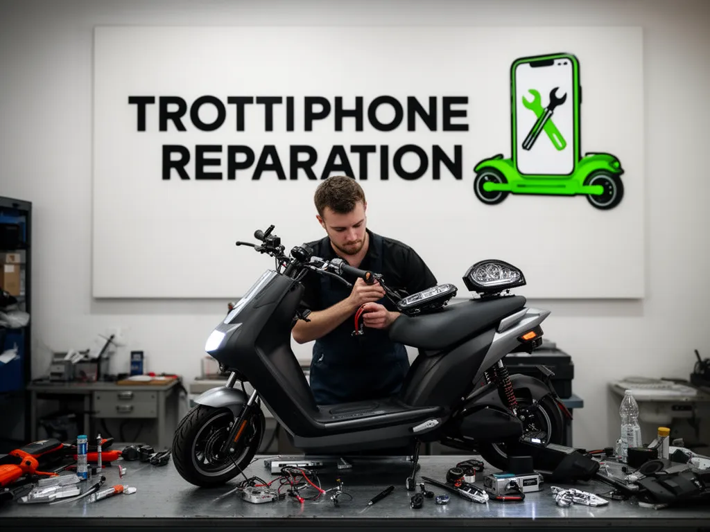 Réparation Feux avant/arrière à Montgeroult - TROTTIPHONE