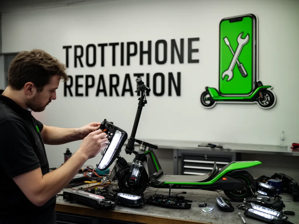 Réparation Feux avant/arrière à Montsoult - TROTTIPHONE