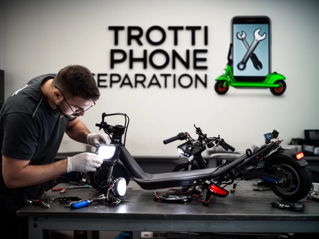 Réparation Feux avant/arrière à Neuilly-en-Vexin - TROTTIPHONE