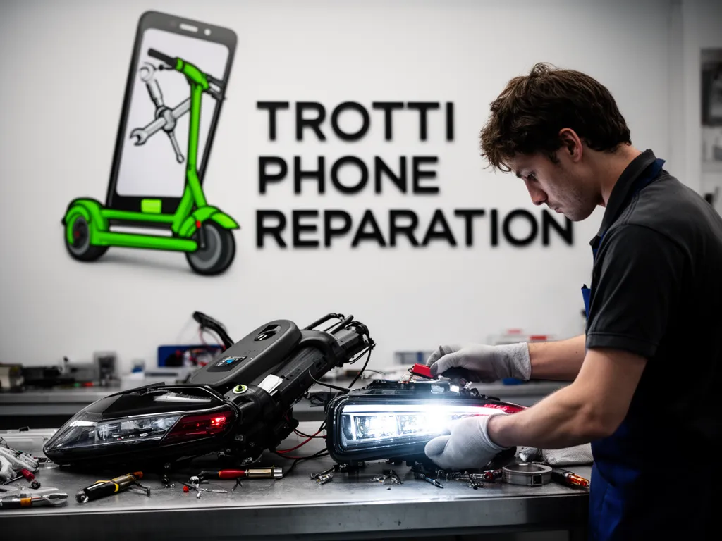 Réparation Feux avant/arrière à Nucourt - TROTTIPHONE