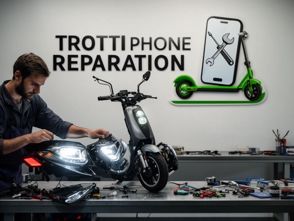 Réparation Feux avant/arrière à Parmain - TROTTIPHONE