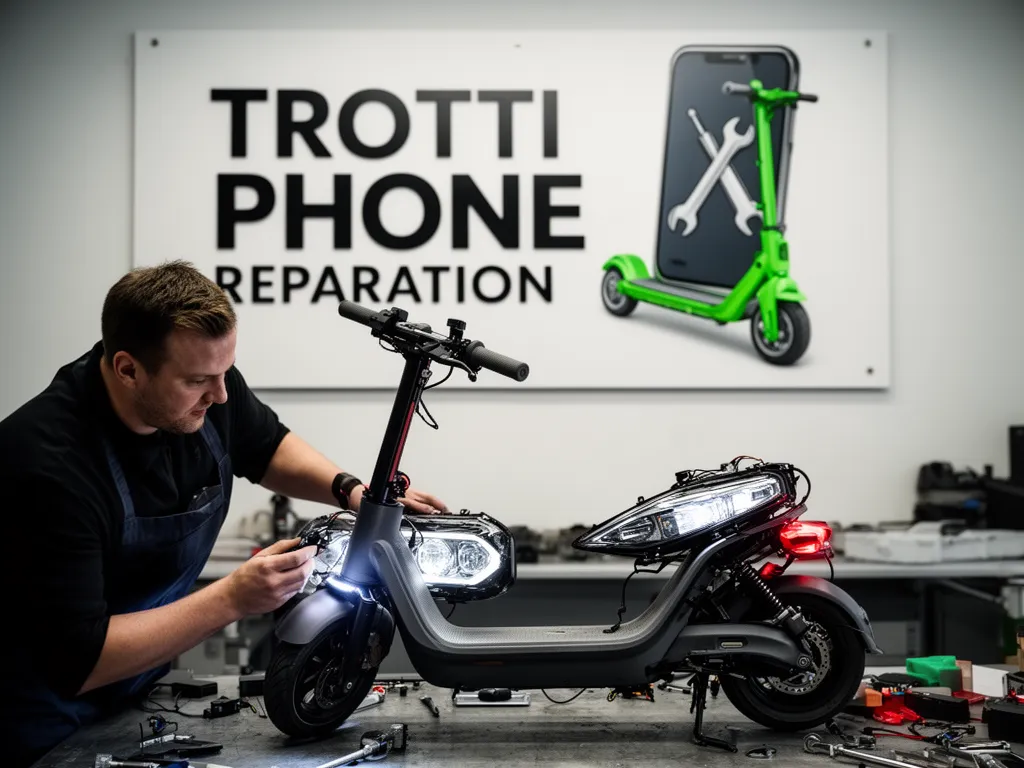 Réparation Feux avant/arrière à Saint-Martin-du-Tertre - TROTTIPHONE