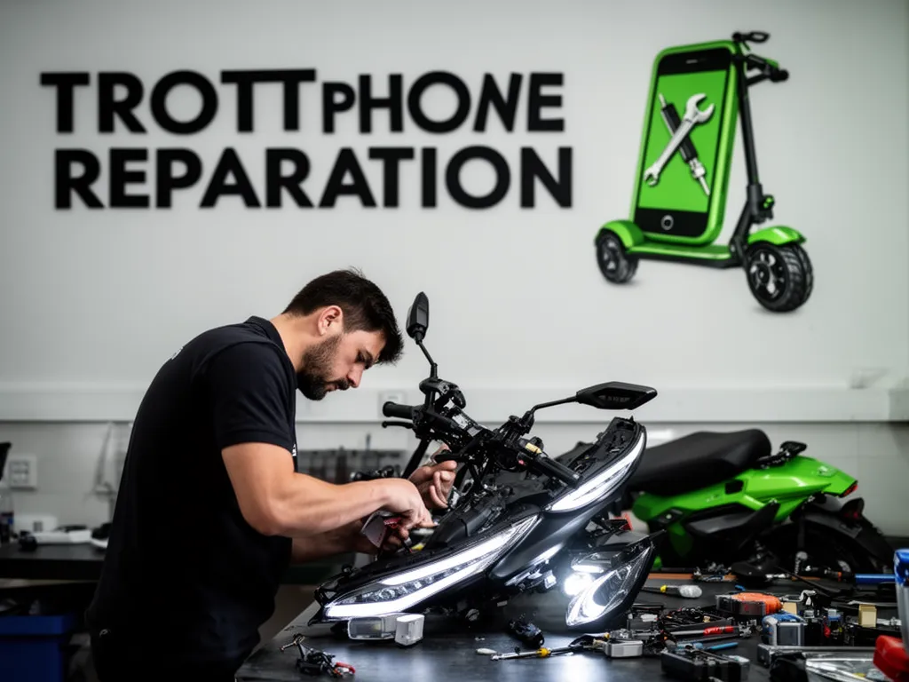 Réparation Feux avant/arrière à Seugy - TROTTIPHONE