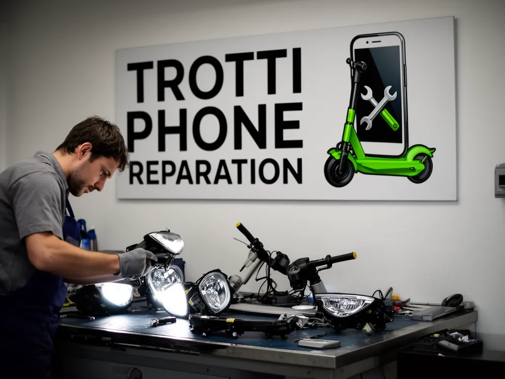 Réparation Feux avant/arrière à Survilliers - TROTTIPHONE