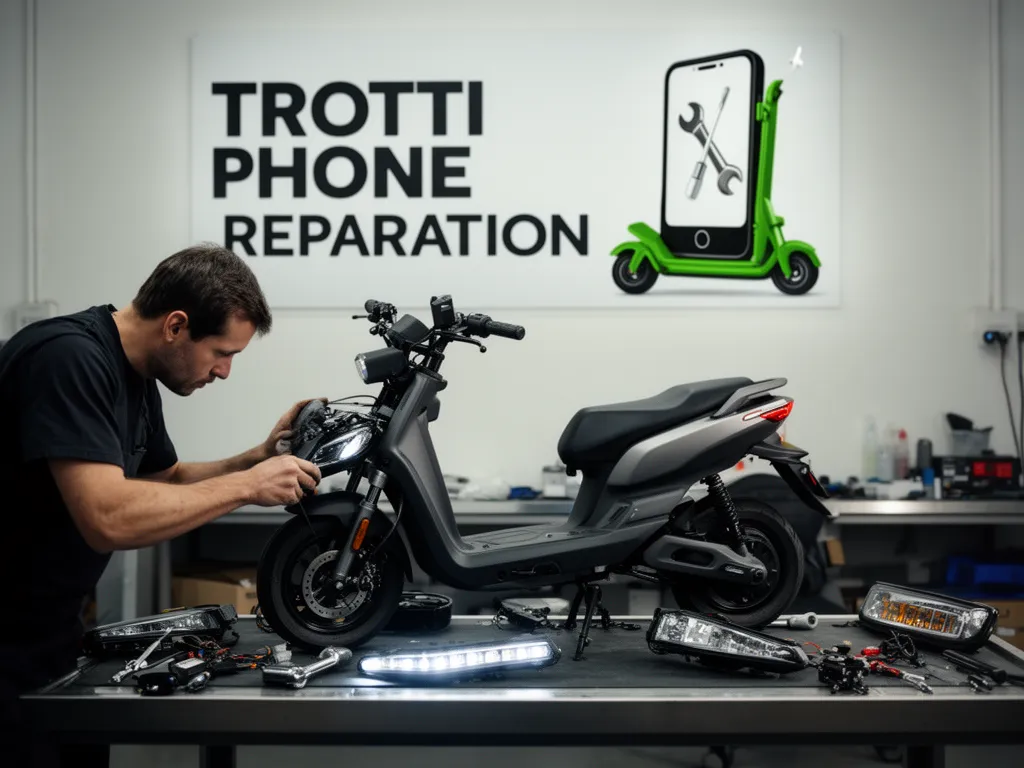 Réparation Feux avant/arrière à Theuville - TROTTIPHONE