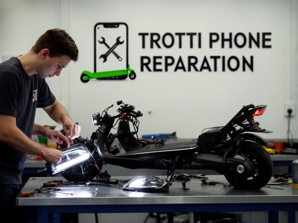 Réparation Feux avant/arrière à Valmondois - TROTTIPHONE