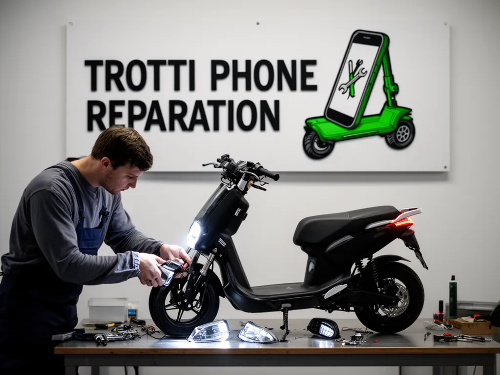 Réparation Feux avant/arrière à Vétheuil - TROTTIPHONE