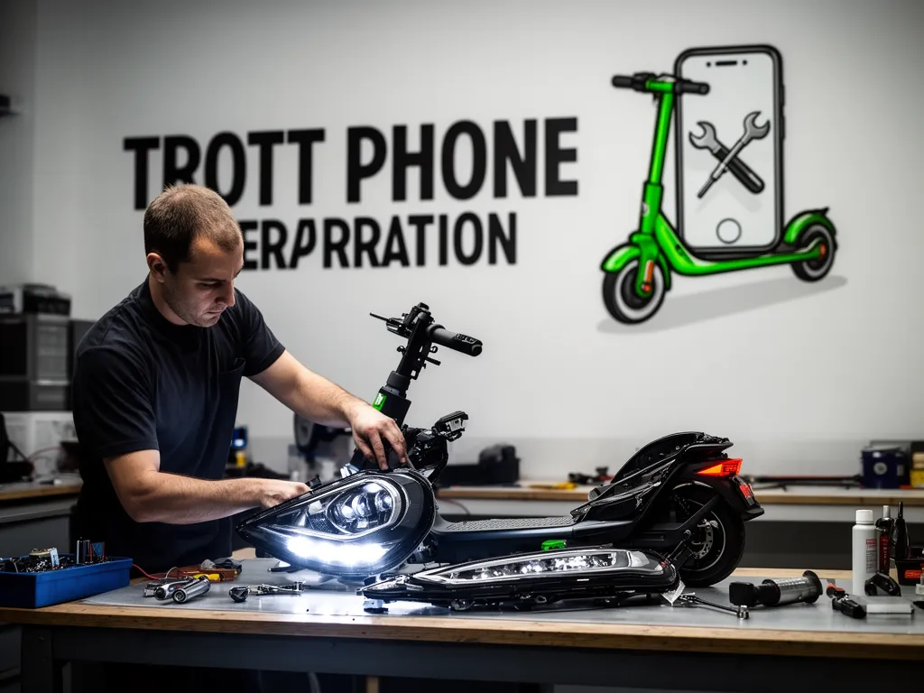 Réparation Feux avant/arrière à Villers-en-Arthies - TROTTIPHONE