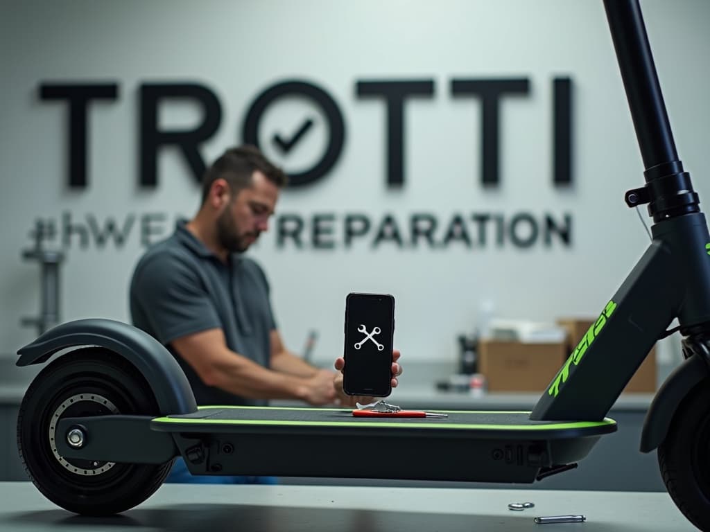 Réparation Freins à Beauchamp - TROTTIPHONE