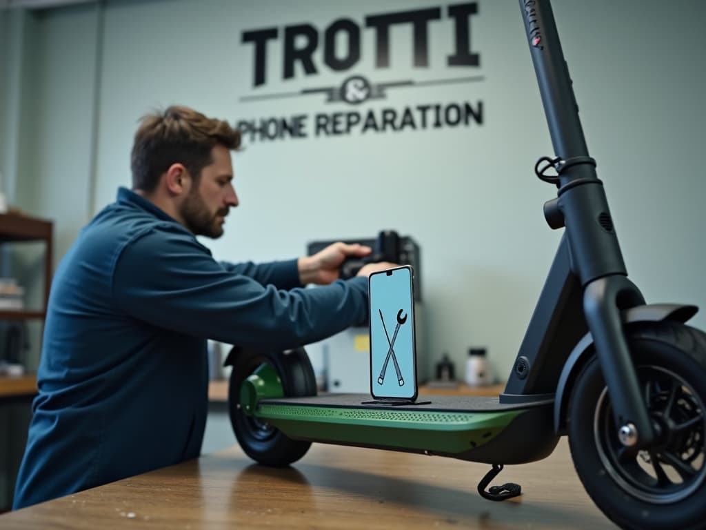 Réparation Freins à Jouy-le-Moutier - TROTTIPHONE