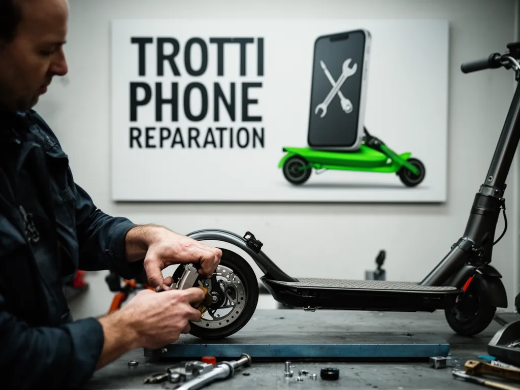 Réparation Freins à La Roche-Guyon - TROTTIPHONE