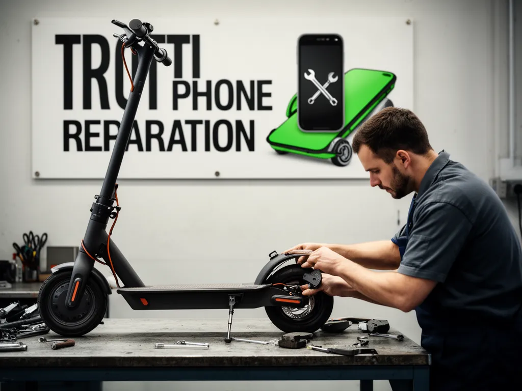 Réparation Freins à Le Thillay - TROTTIPHONE