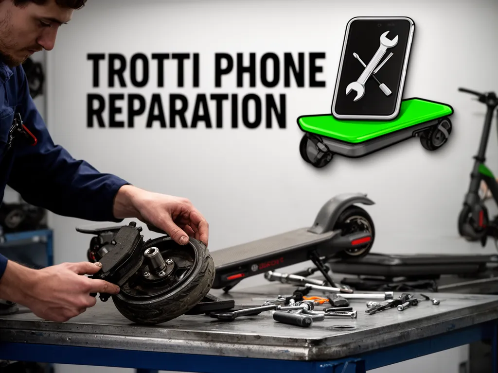 Réparation Freins à Livilliers - TROTTIPHONE