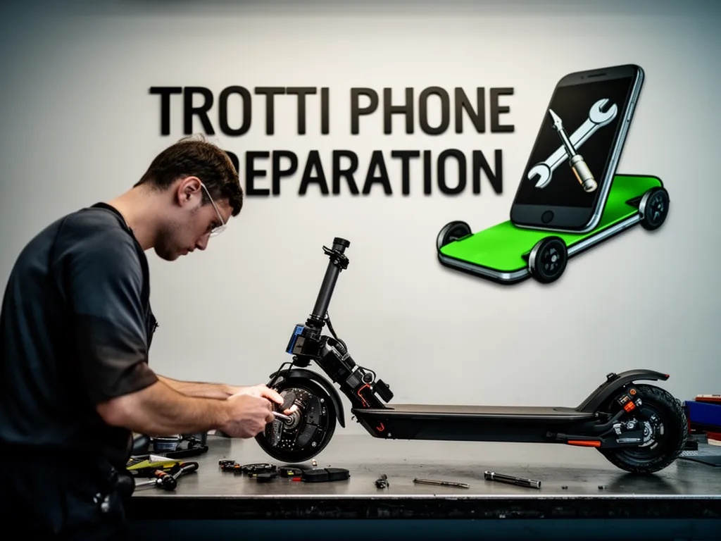 Réparation Freins à Marly-la-Ville - TROTTIPHONE