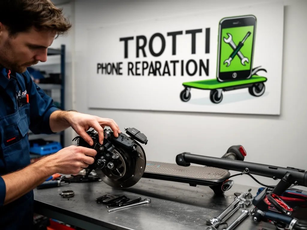 Réparation Freins à Menucourt - TROTTIPHONE