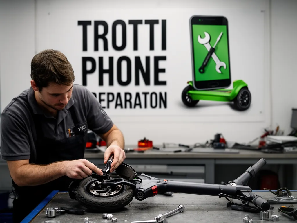 Réparation Freins à Montsoult - TROTTIPHONE