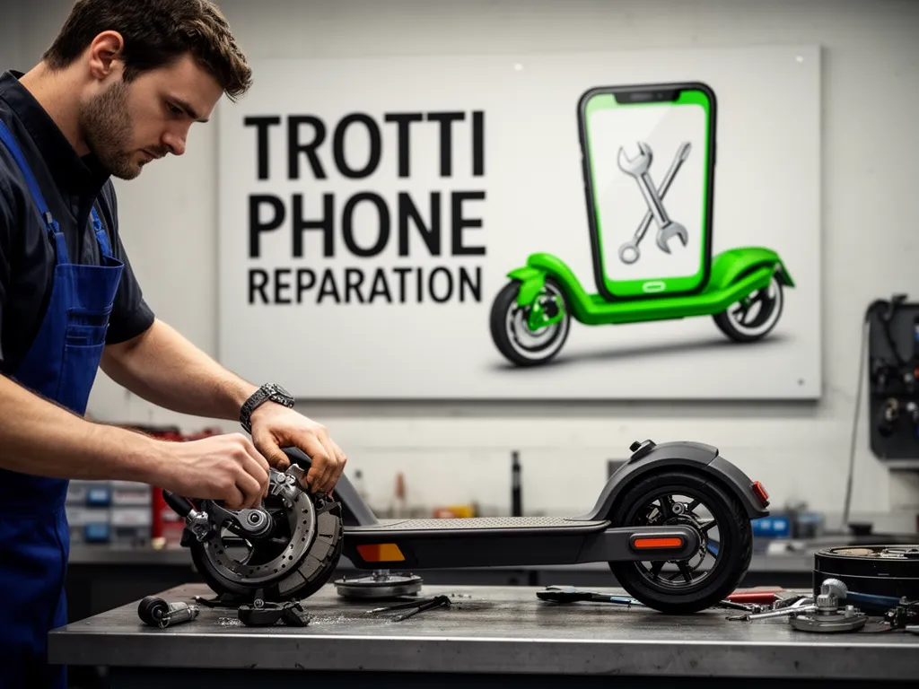 Réparation Freins à Nerville-la-Forêt - TROTTIPHONE