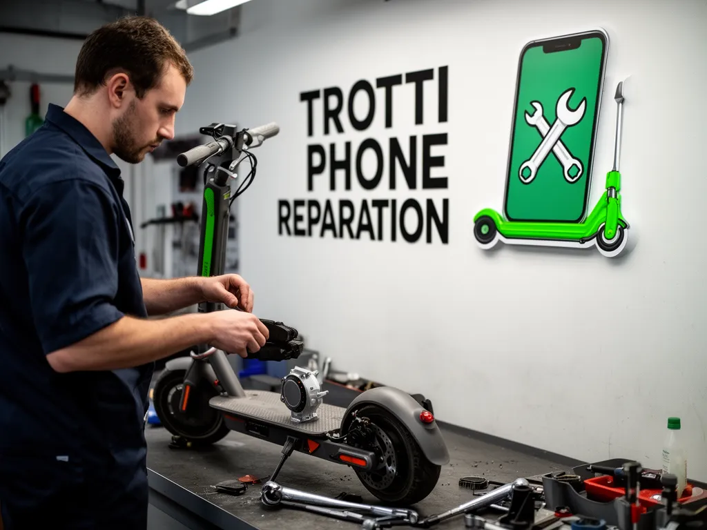 Réparation Freins à Parmain - TROTTIPHONE