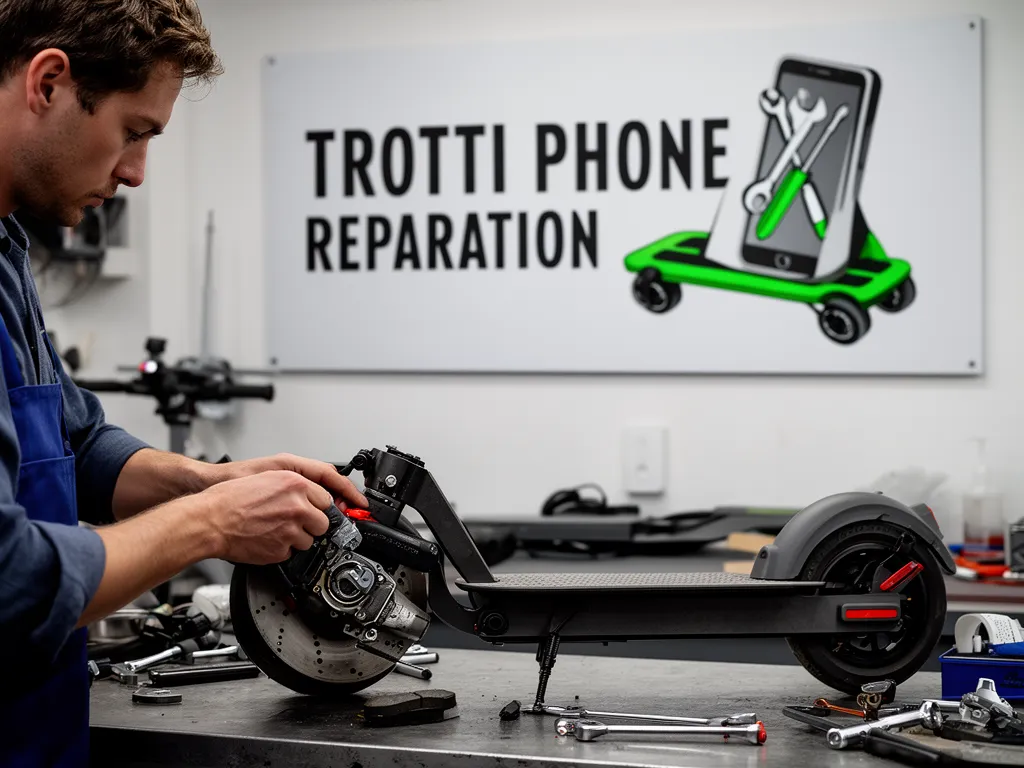 Réparation Freins à Saint-Cyr-en-Arthies - TROTTIPHONE