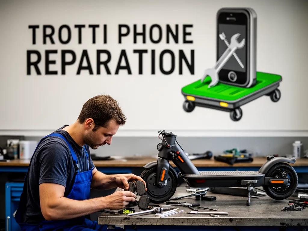 Réparation Freins à Saint-Martin-du-Tertre - TROTTIPHONE