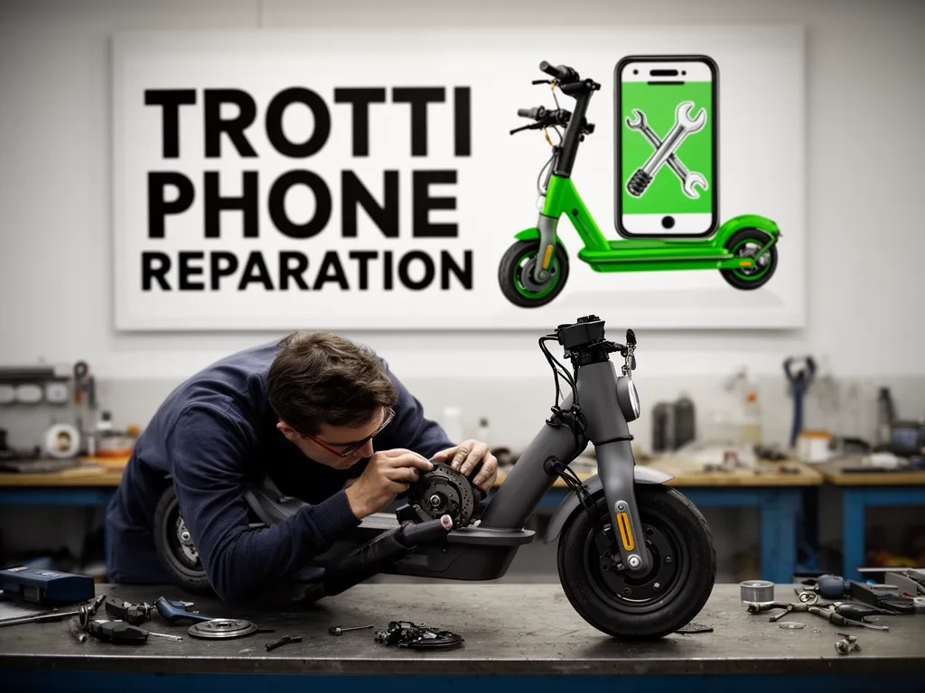 Réparation Freins à Vallée - TROTTIPHONE