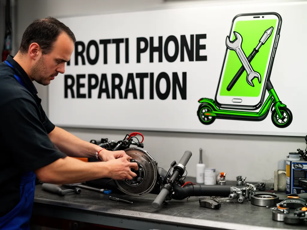 Réparation Freins à Viarmes - TROTTIPHONE