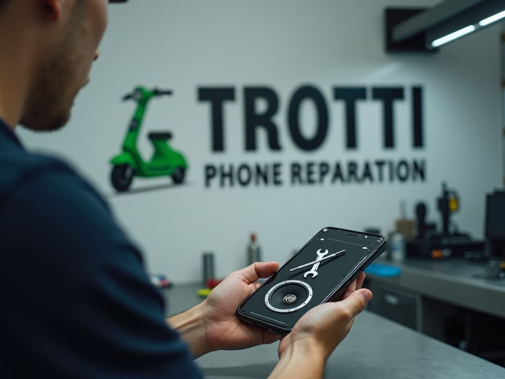 Réparation Haut-parleur / Micro à Arronville - TROTTIPHONE