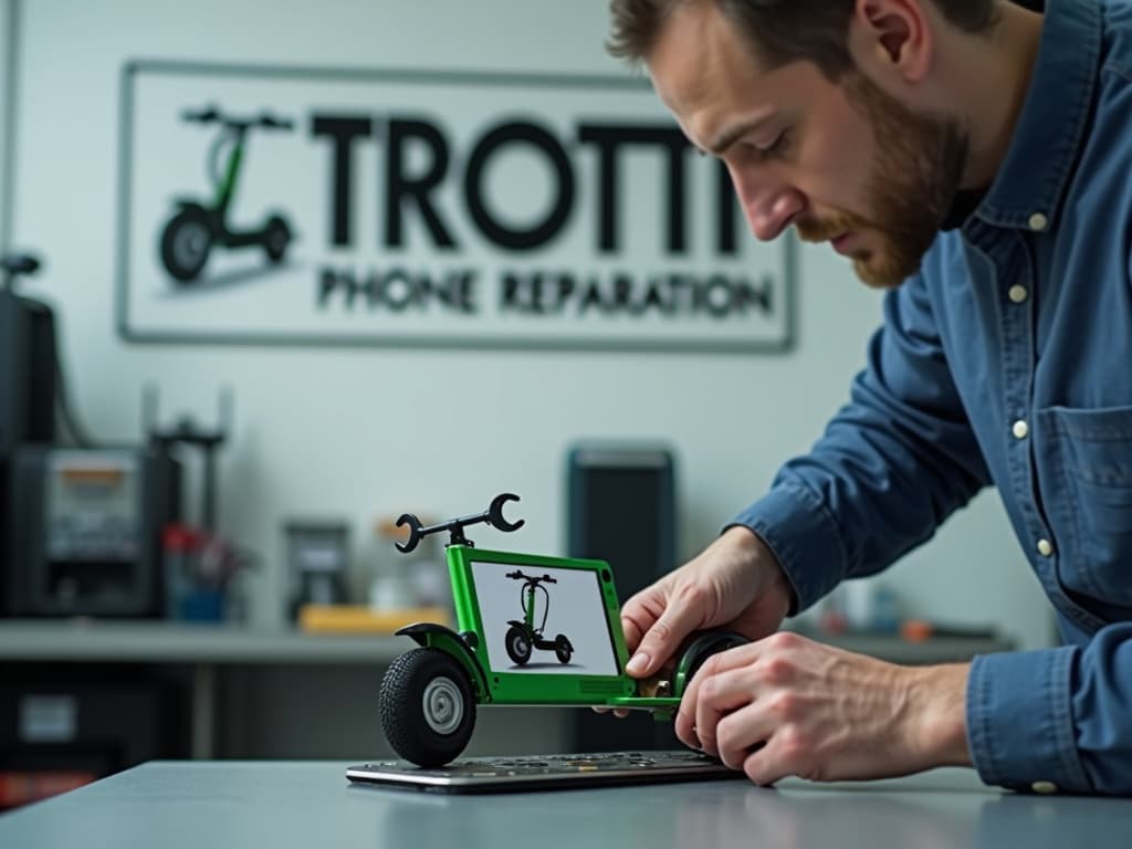 Réparation Haut-parleur / Micro à Cergy - TROTTIPHONE