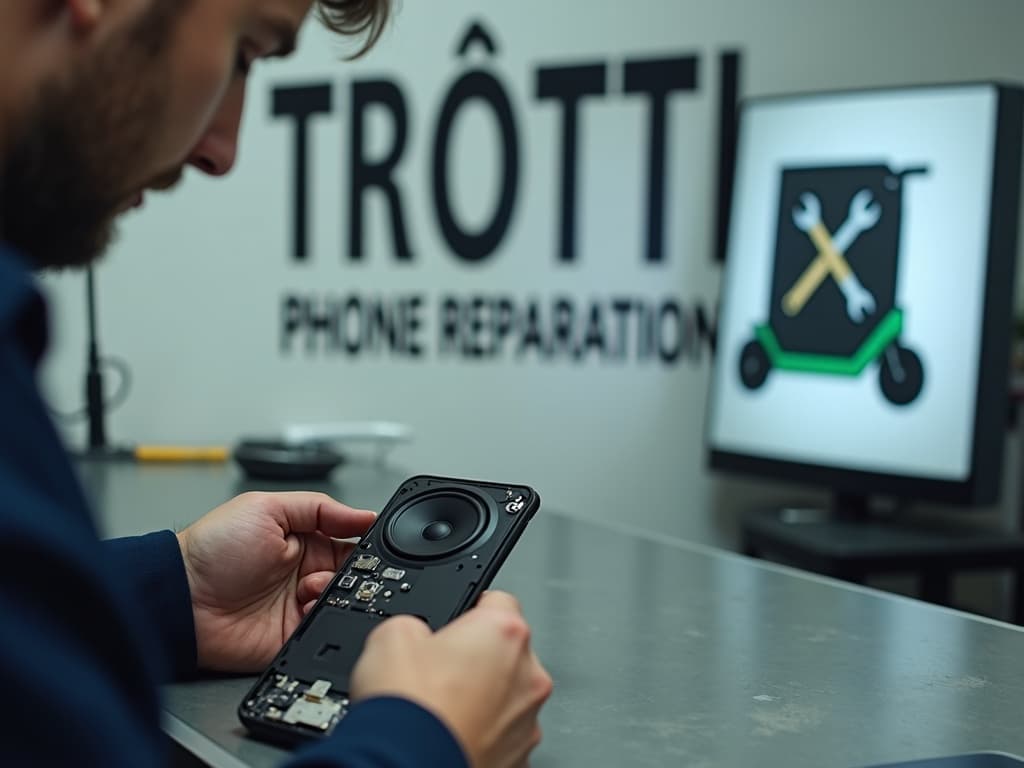 Réparation Haut-parleur / Micro à Chérence - TROTTIPHONE