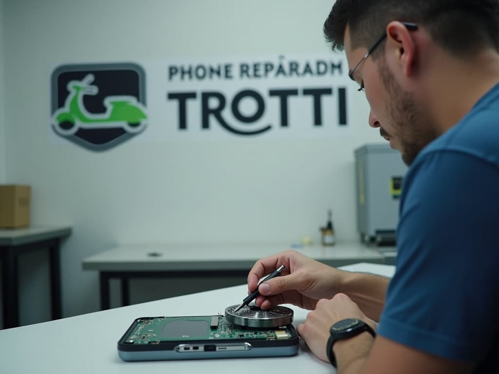 Réparation Haut-parleur / Micro à Écouen - TROTTIPHONE